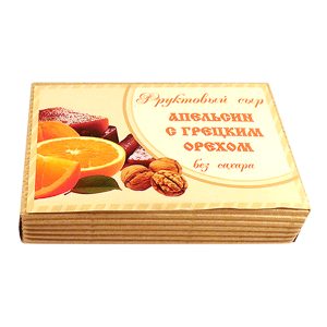 ФРУКТОВЫЙ СЫР «АПЕЛЬСИН С ГРЕЦКИМ ОРЕХОМ»