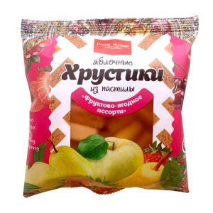 ЯБЛОЧНЫЕ ХРУСТИКИ ИЗ ПАСТИЛЫ АССОРТИ